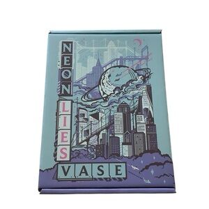 Fairyloot Neon Lies Acrylic Book Vase Faux Book Decor Fantasy Shelf Display